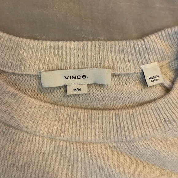 Vince sweater crewneck size medium oatmeal color 🤍 - Picture 4 of 7